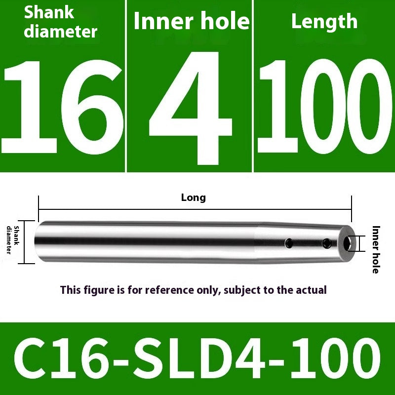 2059-High precision side solid SLD extension rod CNC milling cutter extended rod small diameter straight handle deep cavity avoidance C12C16C20 Shandong Denso Pricision Tools Co.,Ltd.
